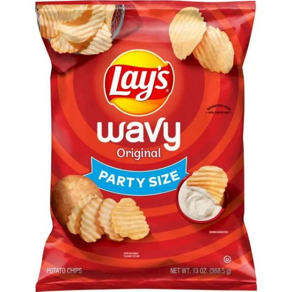 Image of Lay's Wavy Original Potato Chips 13oz