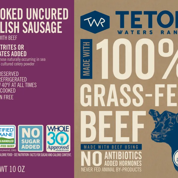 Teton Waters Ranch Polish Sausage, 2.25 lbs